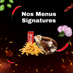 Nos Menus Signatures